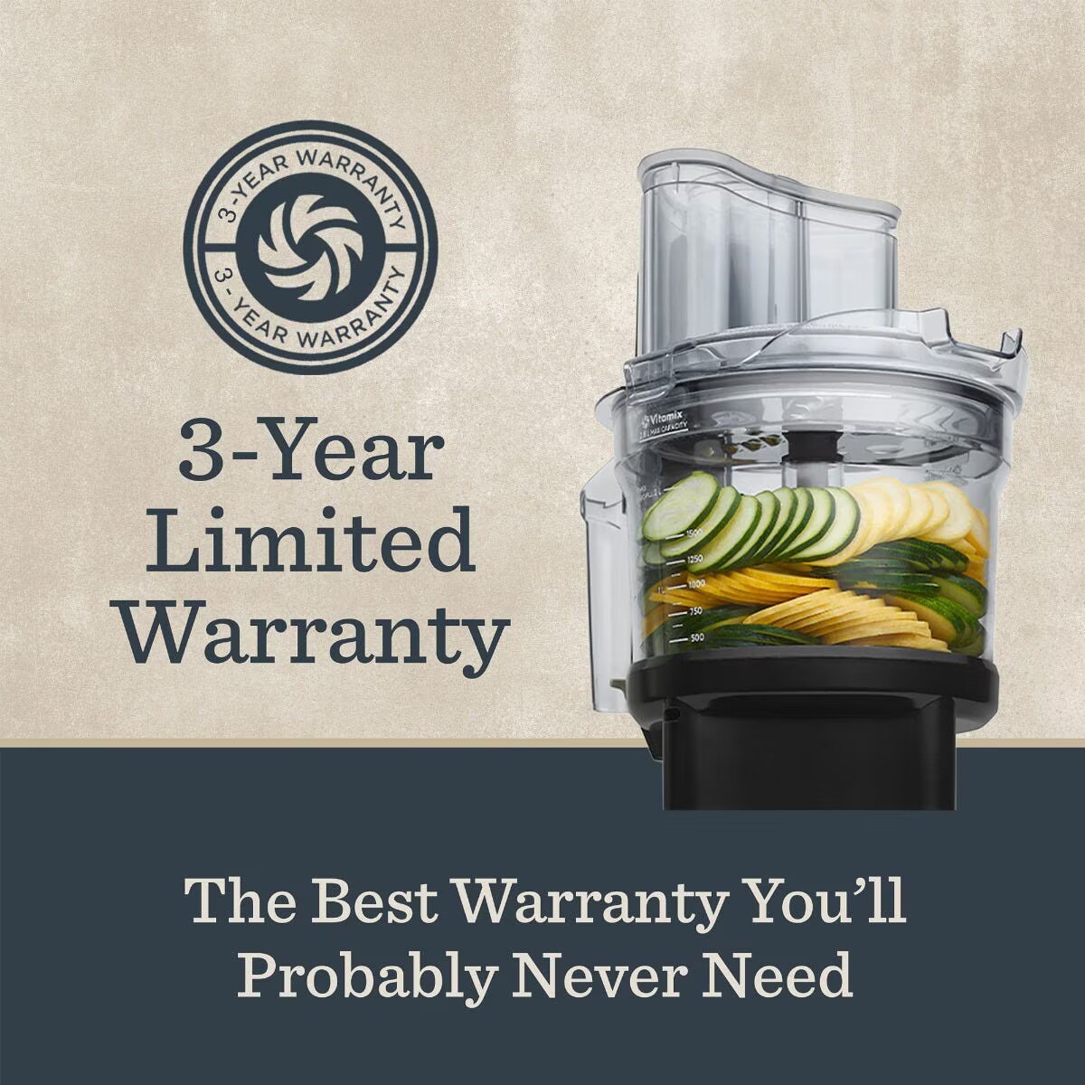 12-Cup Food Processor Attachment with SELF-DETECT® - Image 2